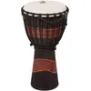 Image de Toca Toca Tssdj-Lb Large Street Series Djembe Black Stain 12 Pouces