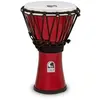 Image de Toca TFCDJ-7MR Freestyle Colorsound djembé métallique rouge 7 pouces