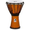 Image de Toca Toca Tfcdj-7mo Freestyle Colorsound Djembé Métallique Orange 7 Pouces