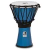 Image de Toca Toca Tfcdj-7mb Freestyle Colorsound Djembé 7'' Bleu Métallisé