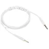 Image de Câble audio 3.5mm à 2.5mm avec Microphone pour OE2iQC25QC35 SoundTrue Casque Blanc