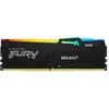 Image de Kingston Technology Kingston FURY Beast RGB - DDR5 - module - 16 Go - DIMM 288 broches - 5600 MT/s / PC5-44800 - CL40 - 1.25 V - mémoire sans tampon - on-die ECC