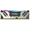 Image de Kingston FURY Renegade RGB - DDR5 - module - 16 Go - DIMM 288 broches - 6400 MT/s / PC5-51200 - CL32 - 1.1 V - mémoire sans tampon - on-die ECC