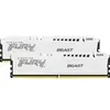 Image de Kingston FURY Beast - DDR5 - kit - 64 Go: 2 x 32 Go - DIMM 288 broches - 6000 MT/s / PC5-48000 - CL36 - 1.35 V - mémoire sans tampon - on-die ECC - blanc