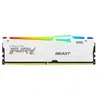 Image de Kingston FURY Beast RGB - DDR5 - kit - 32 Go: 2 x 16 Go - DIMM 288 broches - 5200 MT/s / PC5-41600 - CL40 - 1.25 V - mémoire sans tampon - on-die ECC - blanc