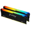Image de Kingston FURY Beast RGB - DDR4 - kit - 32 Go: 2 x 32 Go - DIMM 288 broches - 3600 MT/s / PC4-28800 - CL18 - 1.35 V - mÃ©moire sans tampon - non ECC - noir