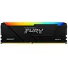 Image de Kingston Technology Kingston FURY Beast RGB - DDR4 - module - 8 Go - DIMM 288 broches - 3600 MT/s / PC4-28800 - CL17 - 1.35 V - mémoire sans tampon - non ECC