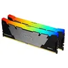 Image de Kingston FURY Renegade RGB - DDR4 - kit - 16 Go: 2 x 8 Go - DIMM 288 broches - 3200 MT/s / PC4-25600 - CL16 - 1.2 V - mémoire sans tampon - non ECC - noir