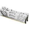 Image de Kingston FURY Renegade - DDR5 - kit - 32 Go: 2 x 16 Go - DIMM 288 broches - 8000 MT/s / PC5-64000 - CL38 - 1.45 V - mémoire sans tampon - on-die ECC - blanc et argent