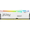 Image de Kingston Technology Kingston FURY Beast RGB - DDR5 - module - 16 Go - DIMM 288 broches - 6400 MHz / PC5-51200 - CL32 - 1.4 V - mémoire sans tampon - on-die ECC - blanc