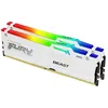 Image de Kingston FURY Beast RGB - DDR5 - kit - 32 Go: 2 x 16 Go - DIMM 288 broches - 6000 MT/s / PC5-48000 - CL36 - 1.35 V - mÃ©moire sans tampon - on-die ECC - blanc