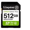 Image de Kingston Canvas Select Plus - Carte mémoire flash - 512 Go - Video Class V30 / UHS-I U3 / Class10 - SDXC UHS-I