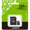 Image de Kingston 128GB microSDXC Canvas Select Plus Gen3 150MB/s A1 Card + Adapter SD-kaart
