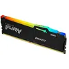Image de Kingston FURY Beast RGB - DDR5 - module - 32 Go - DIMM 288 broches - 3000 MHz / PC5-48000 - CL36 - 1.25 V - mémoire sans tampon - on-die ECC - noir
