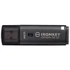 Image de Clé USB Kingston Ironkey Locker+ 50 G2 Fips 197 64 Go Noir