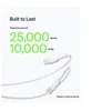 Image de Belkin BOOST CHARGE - Câble USB - 24 pin USB-C (M) pour USB (M) - 15 cm - blanc