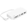 Image de Belkin CONNECT 6-in-1 Multiport Hub - Station d'accueil - USB-C - 1GbE