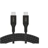Image de Belkin BOOST CHARGE - Câble USB - 24 pin USB-C (M) pour 24 pin USB-C (M) - USB 2.0 - 2 m - jusqu'à 240 W de puissance - noir