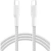 Image de Câble USB-C vers USB-C avec gaine tressée Belkin BoostCharge Pro 2m Blanc