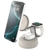 Image de Station de recharge aimantée 3 en 1 Belkin UltraCharge Pro + Câble et Adaptateur secteur USB-C Sable