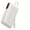Image de Belkin UltraCharge - Banque d'alimentation - avec câble intégré et écran - 10000 mAh - 45 watt - Fast Charge - 3 connecteurs de sortie (2 x USB-C, USB) - sable