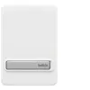 Image de Belkin BOOST CHARGE - Banque d'alimentation - slim, with Qi2 - 10000 mAh - 30 watt - Fast Charge - 2 connecteurs de sortie (USB-C) - sur le câble : USB-C - blanc