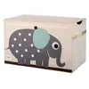 Image de Coffre à jouets 3 Sprouts Eléphant