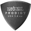 Image de Ernie Ball Ernie Ball 9331 - Médiators Prodigy Sachet De 6 Noir Bouclier 1,5mm