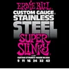 Image de Ernie Ball Ernie Ball 2248 Stainless Steel Super Slinky Jeu De Cordes Guitare Él.