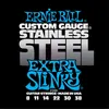 Image de Ernie Ball Ernie Ball 2249 Stainless Steel Extra Slinky Jeu De Cordes Guitare Él.