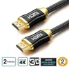 Image de Câble hdmi 2.0 EDORRECO professionnel ultra HD 2160p 4K 3D Full HD
