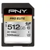 Image de PNY PRO Elite - Carte mémoire flash - 512 Go - UHS-I U3 / Class10 - SDXC UHS-I