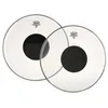 Image de Remo Peau De Tom Ou Caisse Claire 13'' - Remo Cs Controlled Sound Transparente Rond Noir - Cs-0313-10