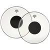 Image de Peau De Tom Ou Caisse Claire 16'' - Remo Cs Controlled Sound Transparente Rond Noir - Cs-0316-10