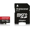 Image de Transcend Premium - Carte mÃ©moire flash (adaptateur microSDXC vers SD inclus(e)) - 128 Go - UHS Class 1 / Class10 - 300x - microSDXC