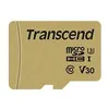 Image de Transcend 500S - Carte mémoire flash (adaptateur microSDHC - SD inclus(e)) - 16 Go - Video Class V30 / UHS-I U3 / Class10 - micro SDHC