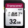 Image de Carte SD 32 GB Transcend TS32GSDC420T TS32GSDC420T v30 Video Speed Class 1 pc(s)