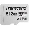 Image de Transcend Transcend 300S - Carte mémoire flash (adaptateur inclus(e)) - 512 Go - A1 / Video Class V30 / UHS-I U3 / Class10 - microSDXC
