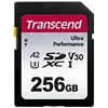 Image de Transcend 340S - Carte mémoire flash - 256 Go - A2 / Video Class V30 / UHS-I U3 - SDXC UHS-I