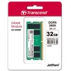 Image de Transcend Information Transcend - DDR5 - module - 32 Go - DIMM 288 broches - 5600 MHz / PC5-44800 - CL46 - 1.1 V - mémoire sans tampon - on-die ECC