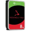 Image de Seagate IronWolf Pro ST8000NT001 - Disque dur - 8 To - interne - 3.5" - SATA 6Gb/s - 7200 tours/min - mÃ©moire tampon : 256 Mo - avec 3 ans de Seagate Rescue Data Recovery