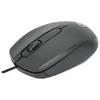Image de Souris Optique Filaire Manhattan Confort II - USB - 1000Dpi - Ambidextre - Plug and Play - Noire