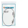 Image de Intellinet Network Patch Cable, Cat6, 0.5m, Grey, Copper, S/FTP, LSOH / LSZH, PVC, RJ45, Gold Plated Contacts, Snagless, Booted, Lifetime Warranty, Polybag - Câble réseau - RJ-45 (M) pour RJ-45 (M) - 50 cm - SFTP, PiMF - CAT 6 - sans halogène, moulé,