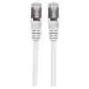 Image de Intellinet Network Patch Cable, Cat6, 3m, White, Copper, S/FTP, LSOH / LSZH, PVC, RJ45, Gold Plated Contacts, Snagless, Booted, Lifetime Warranty, Polybag - Câble réseau - RJ-45 (M) pour RJ-45 (M) - 3 m - SFTP, PiMF - CAT 6 - sans halogène, moulé, san