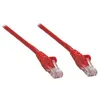 Image de Intellinet Network Patch Cable, Cat6, 0.25m, Red, Copper, S/FTP, LSOH / LSZH, PVC, RJ45, Gold Plated Contacts, Snagless, Booted, Lifetime Warranty, Polybag - Cordon de raccordement - RJ-45 (M) pour RJ-45 (M) - 25 cm - SFTP - CAT 6 - sans crochet - rouge