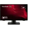 Image de ViewSonic TD2465 - Écran LED - 24" (23.8" visualisable) - écran tactile - 1920 x 1080 Full HD (1080p) @ 60 Hz - VA - 250 cd/m² - 3000:1 - 6.969 ms - HDMI, VGA, DisplayPort - haut-parleurs