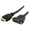 Image de StarTech.com Câble HDMI standard à montage sur panneau de 91 cm - F/M - câble HDMI - 91 cm