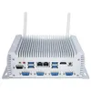Image de BASOARO Boîtiers PC Mini PC Industriel, PC sans Ventilateur, Core i7 4500U, 8GB RAM 256GB SSD, Double LAN, HDMI, VGA, Port COM RS232, 4 USB3.0, 4