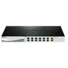 Image de D-Link Web Smart DXS-1210-12SC - Commutateur - Géré - 10 x 10 Gigabit SFP+ + 2 x combo 10 gigabits SFP+ - de bureau Montable sur rack