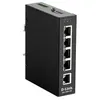 Image de D-Link DIS 100G-5W - Commutateur - non géré - 5 x 10/100/1000 - Montage sur rail DIN fixation murale